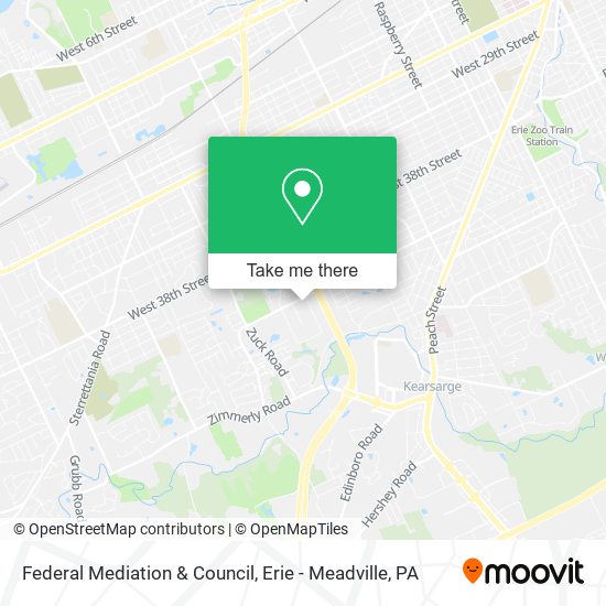 Federal Mediation & Council map