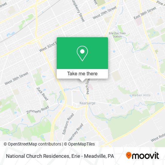 Mapa de National Church Residences