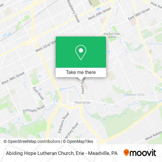 Mapa de Abiding Hope Lutheran Church