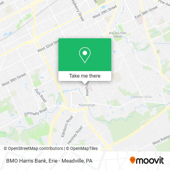 BMO Harris Bank map