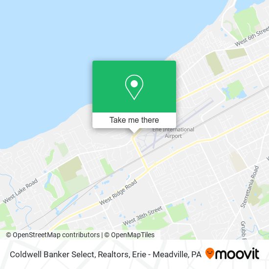Coldwell Banker Select, Realtors map