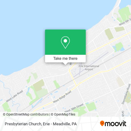 Presbyterian Church map