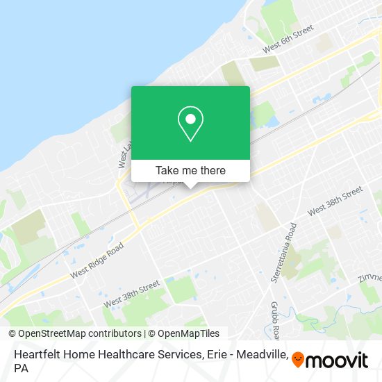 Heartfelt Home Healthcare Services map