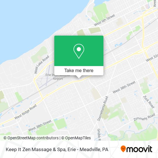 Keep It Zen Massage & Spa map
