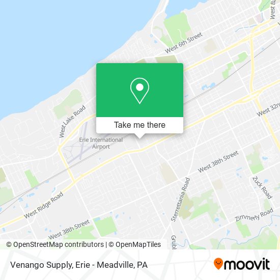 Venango Supply map