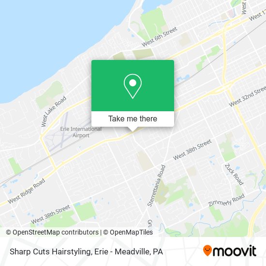 Sharp Cuts Hairstyling map
