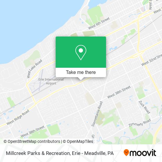 Millcreek Parks & Recreation map