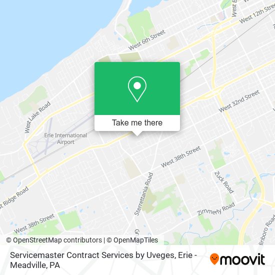 Servicemaster Contract Services by Uveges map