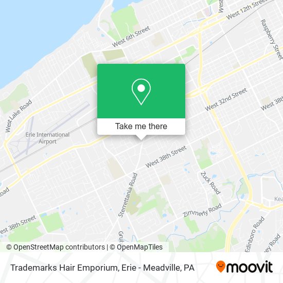 Mapa de Trademarks Hair Emporium