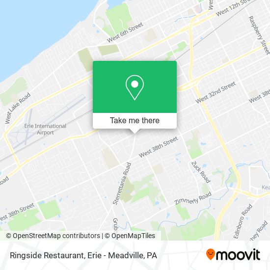 Ringside Restaurant map
