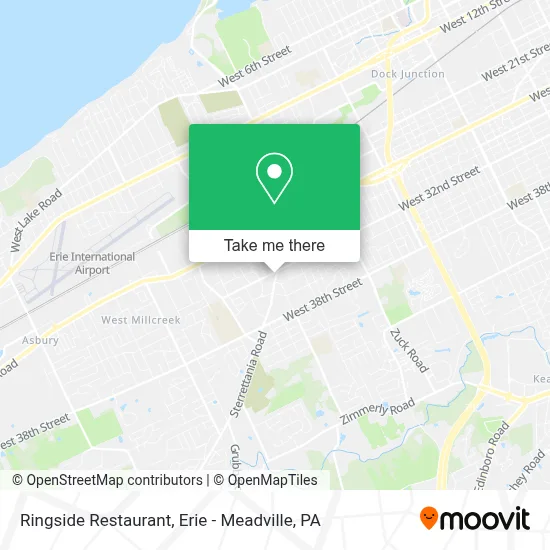 Ringside Restaurant map