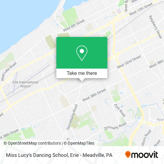 Mapa de Miss Lucy's Dancing School