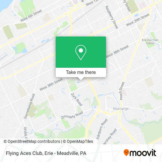 Flying Aces Club map