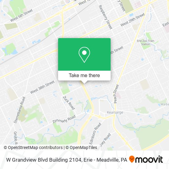 Mapa de W Grandview Blvd Building 2104