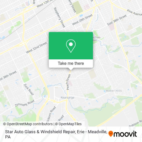Mapa de Star Auto Glass & Windshield Repair
