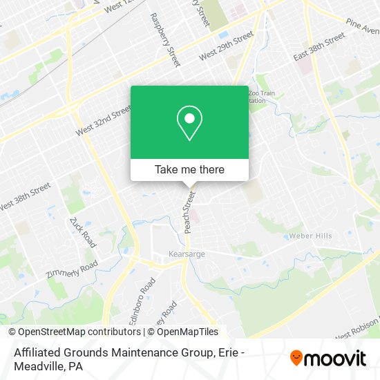 Affiliated Grounds Maintenance Group map