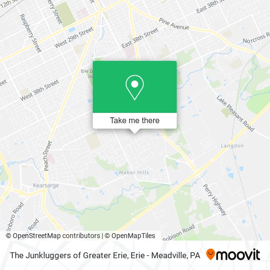 Mapa de The Junkluggers of Greater Erie
