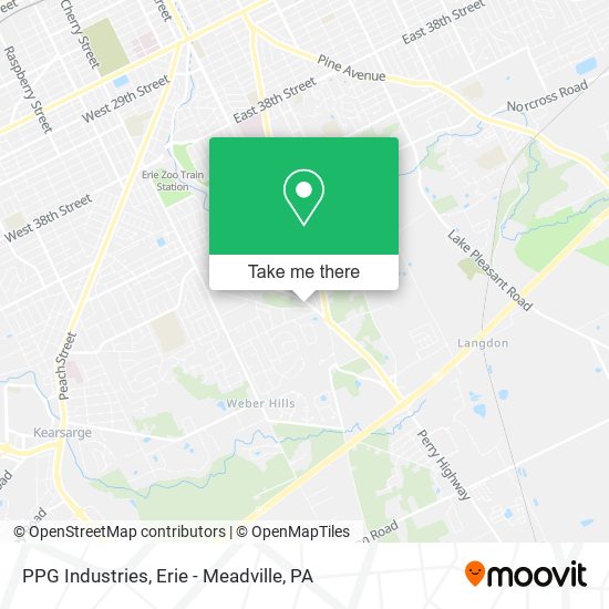 Mapa de PPG Industries