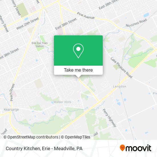 Mapa de Country Kitchen