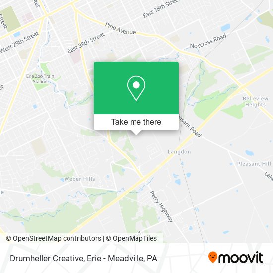 Drumheller Creative map