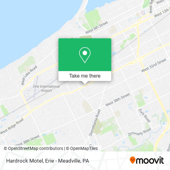 Mapa de Hardrock Motel