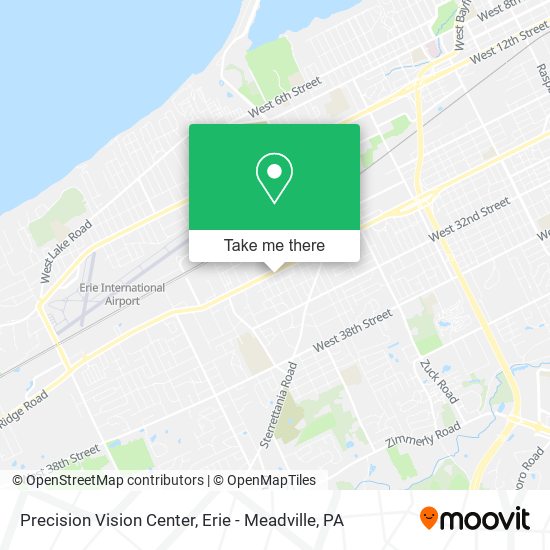 Precision Vision Center map