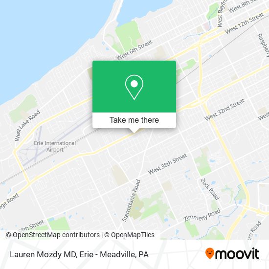 Lauren Mozdy MD map