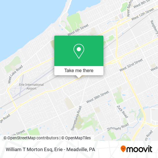 William T Morton Esq map