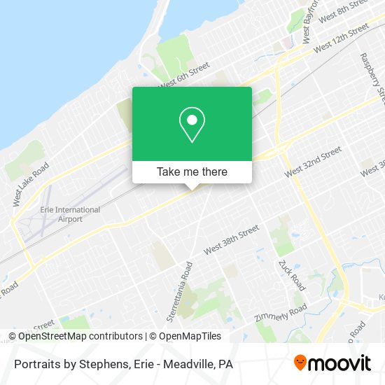 Portraits by Stephens map