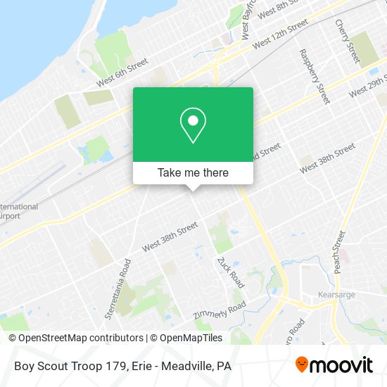 Boy Scout Troop 179 map