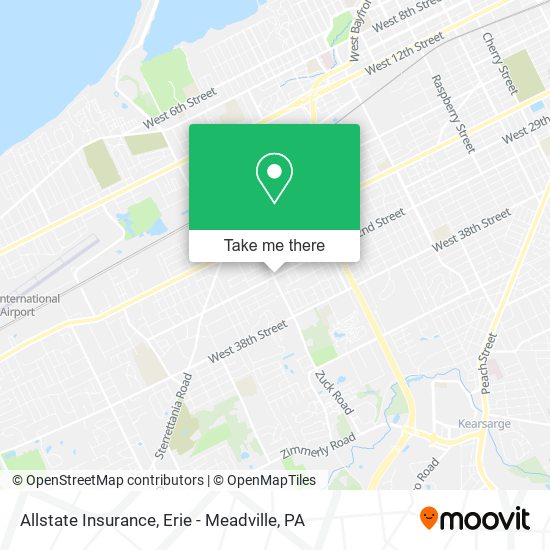 Allstate Insurance map