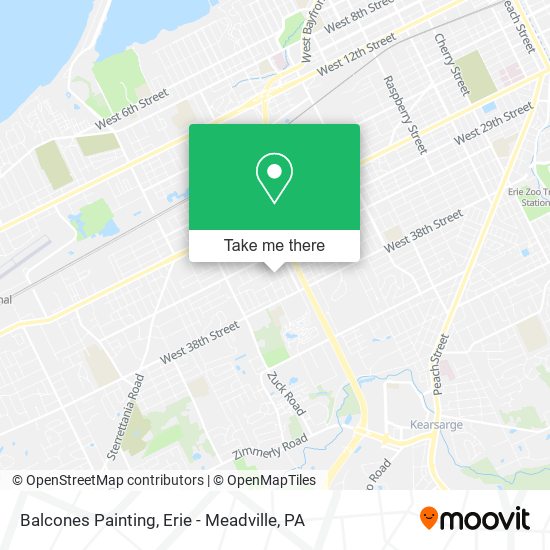 Balcones Painting map