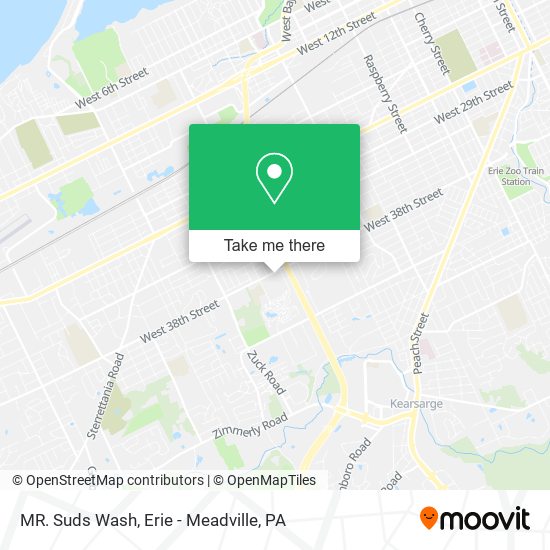 MR. Suds Wash map