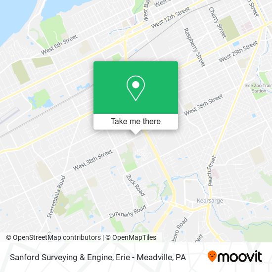 Sanford Surveying & Engine map