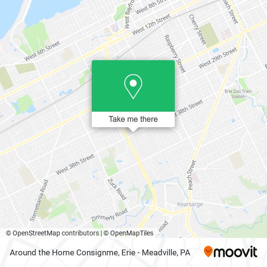 Mapa de Around the Home Consignme