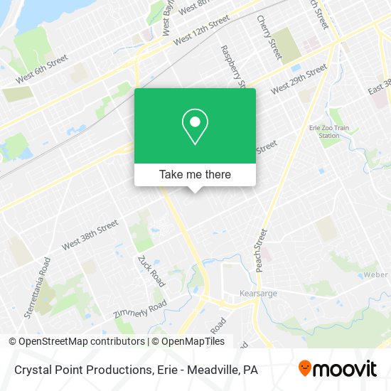 Crystal Point Productions map