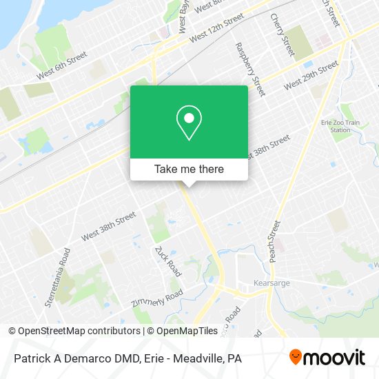 Mapa de Patrick A Demarco DMD