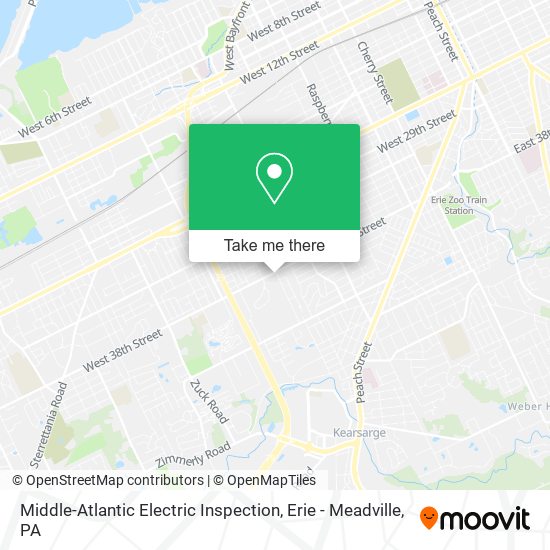 Middle-Atlantic Electric Inspection map