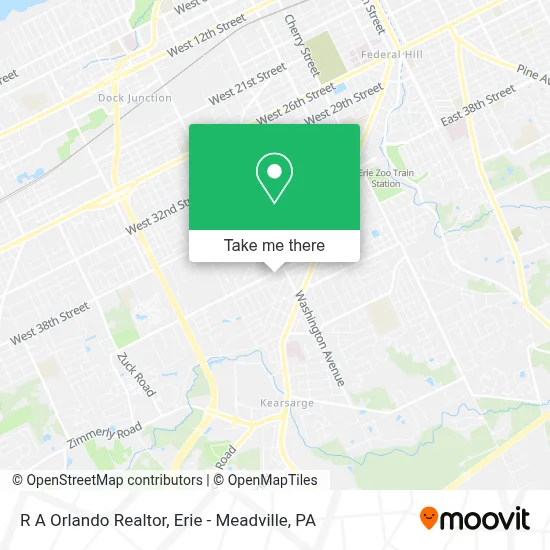 R A Orlando Realtor map