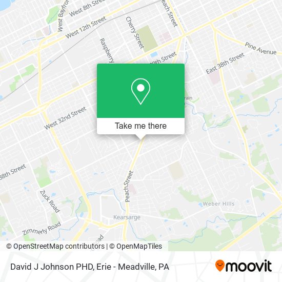 David J Johnson PHD map