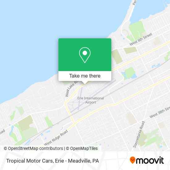 Tropical Motor Cars map