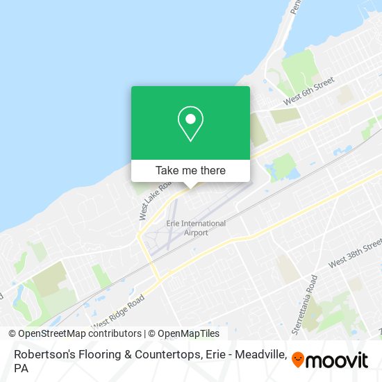 Mapa de Robertson's Flooring & Countertops