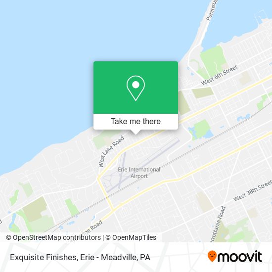 Exquisite Finishes map