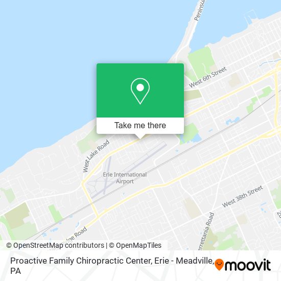 Proactive Family Chiropractic Center map