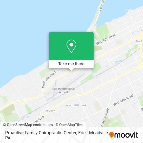 Proactive Family Chiropractic Center map