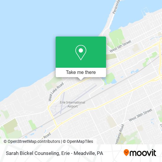 Sarah Bickel Counseling map
