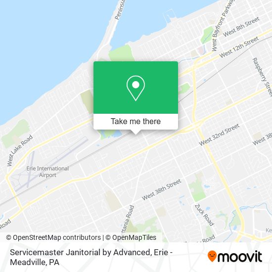 Servicemaster Janitorial by Advanced map