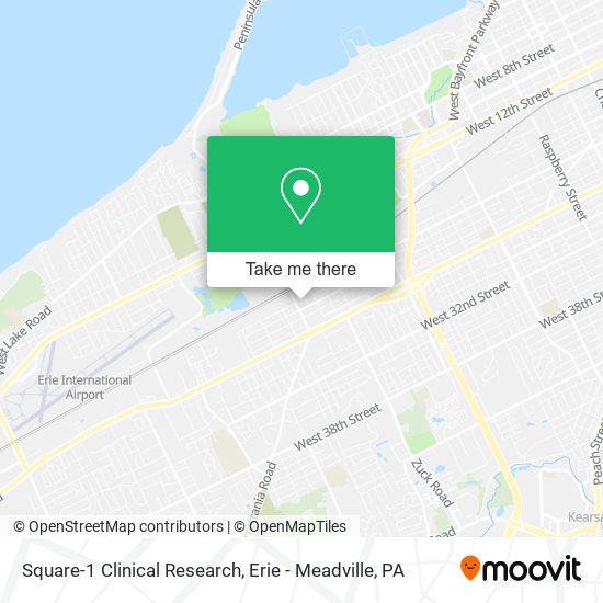 Square-1 Clinical Research map