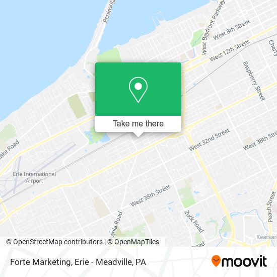 Forte Marketing map