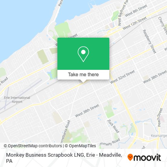 Monkey Business Scrapbook LNG map